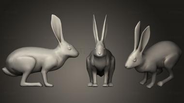 3D model RABBIT LOWPOLY (STL)